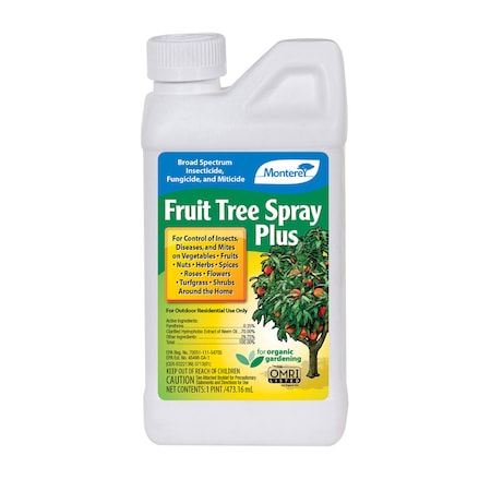 Monterey Monterey Fruit Tree Spray Plus Organic Insect Killer Liquid Concentrate 1 pt LG 6182